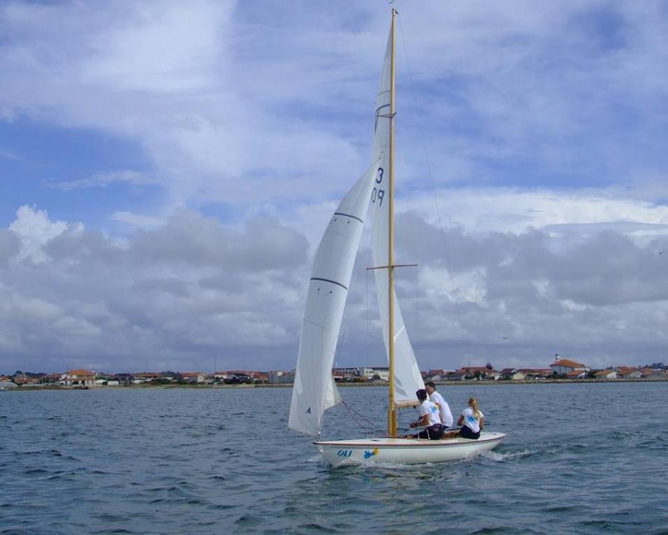 Vougas em competição na Costa Nova. Vougas em competição na Costa Nova.