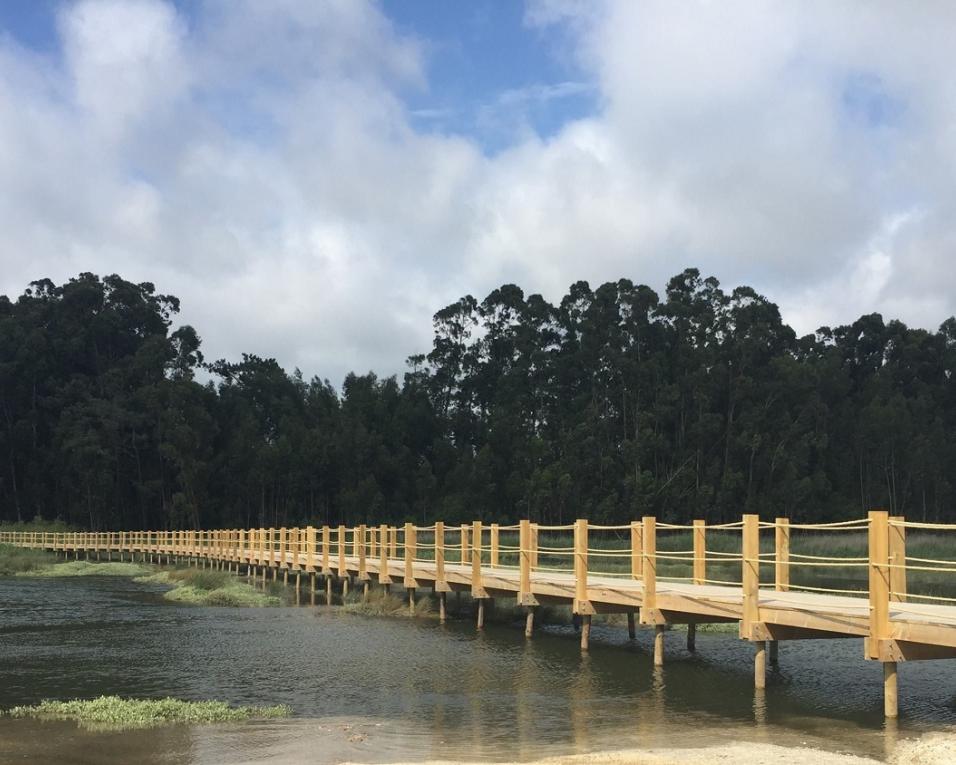 Polis Ria inaugura passadiços em Aveiro e via ciclável em Vagos. Cacia pisca olho ao turismo. Polis Ria inaugura passadiços em Aveiro e via ciclável em Vagos. Cacia pisca olho ao turismo.