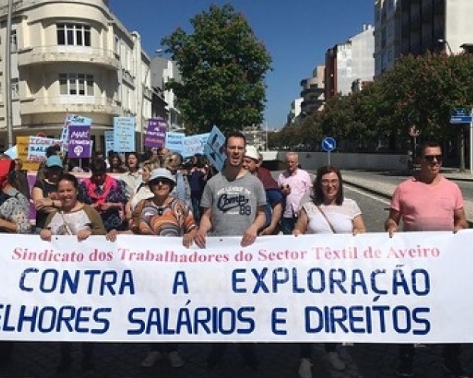Aveiro: Os trabalhadores têm direito a viver melhor” - União de Sindicatos de Aveiro celebra 1º de Maio. Aveiro: Os trabalhadores têm direito a viver melhor” - União de Sindicatos de Aveiro celebra 1º de Maio.