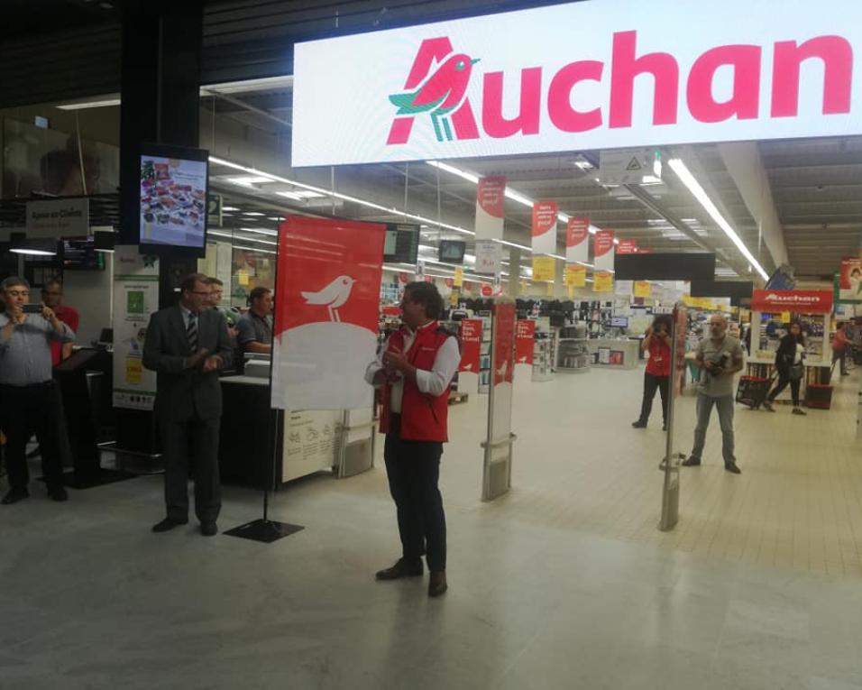 Marca Auchan ocupa o lugar do Jumbo em Aveiro. Marca Auchan ocupa o lugar do Jumbo em Aveiro.