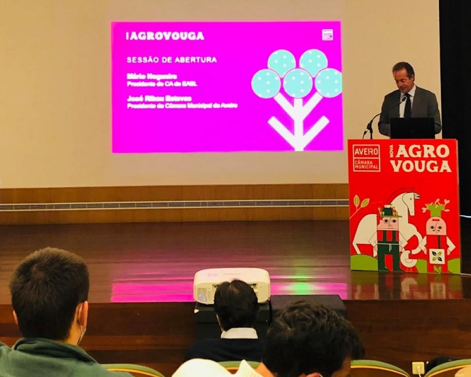 Aveiro: Queremos fazer crescer a Agrovouga - Ribau Esteves. Aveiro: Queremos fazer crescer a Agrovouga - Ribau Esteves.