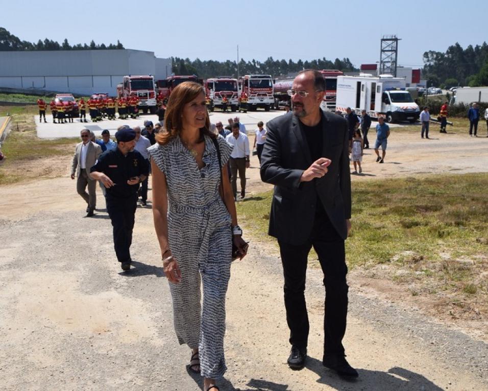 “Albergaria-a-Velha é um sítio mítico para quem trabalha na proteção civil” - Patrícia Gaspar. “Albergaria-a-Velha é um sítio mítico para quem trabalha na proteção civil” - Patrícia Gaspar.
