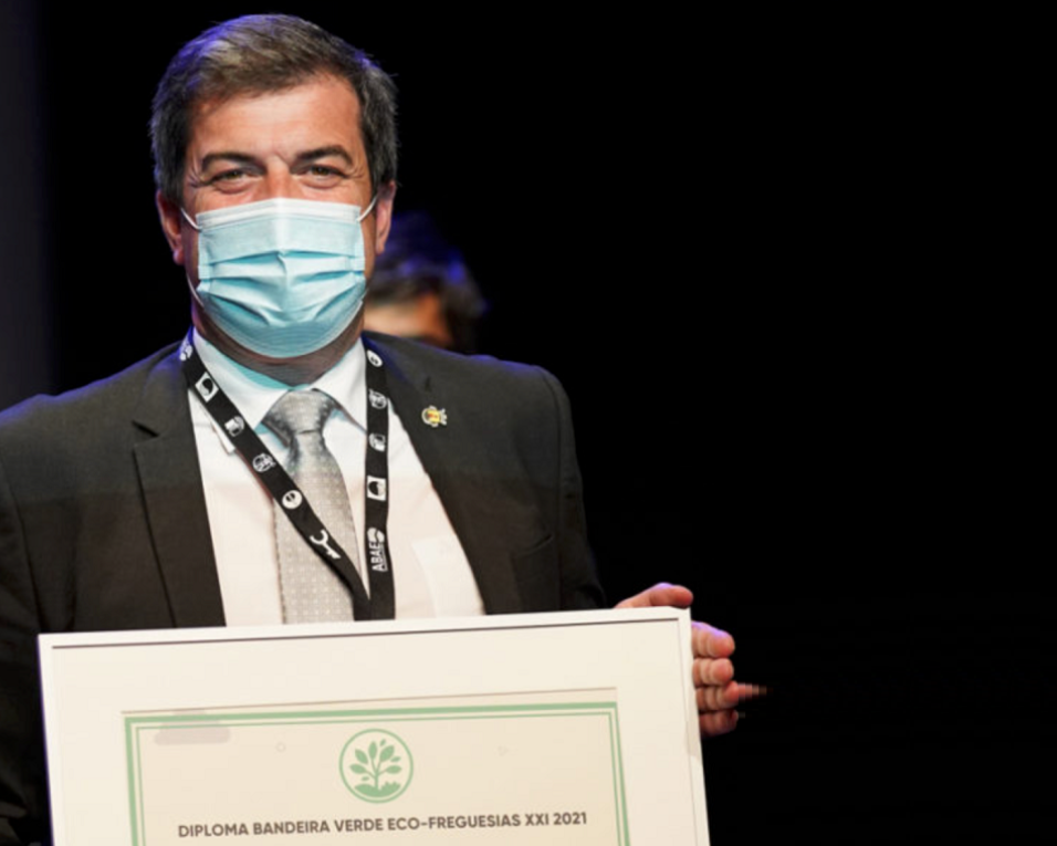 Ílhavo: Junta de São Salvador renova Bandeira Verde. Ílhavo: Junta de São Salvador renova Bandeira Verde.