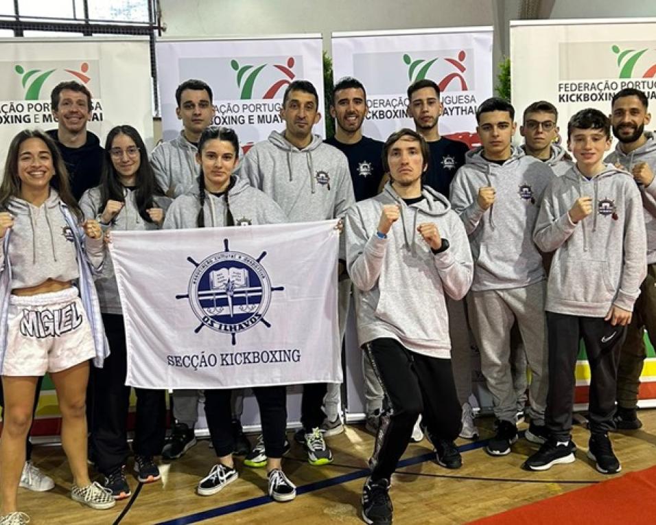 Os Ílhavos com 7 pódios e apuramentos para o nacional de  Kickboxing. Os Ílhavos com 7 pódios e apuramentos para o nacional de  Kickboxing.
