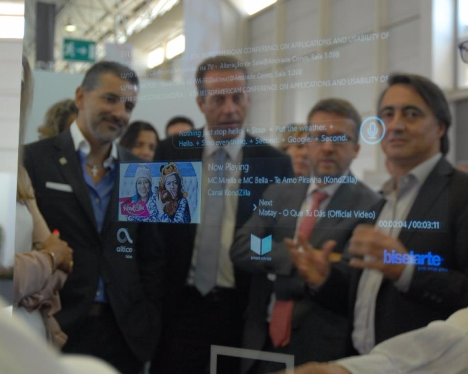 Altice e Ericsson apresentam em Aveiro veículo autónomo que será estrela no Techdays. Altice e Ericsson apresentam em Aveiro veículo autónomo que será estrela no Techdays.