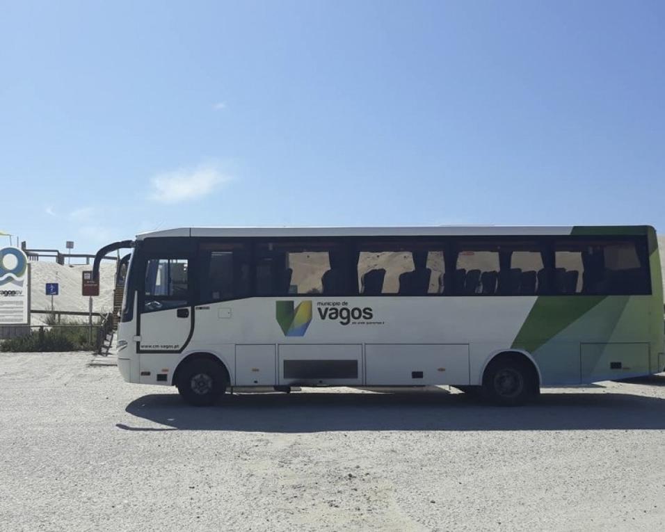 Vagos com autocarros gratuitos para ligar freguesias às praias. Vagos com autocarros gratuitos para ligar freguesias às praias.