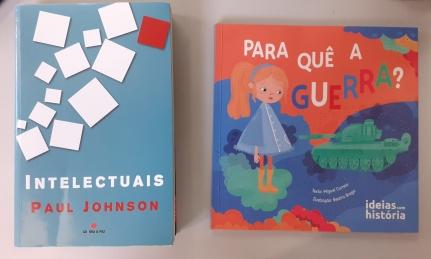 Ror de Livros: livros imperdíveis - T3 - Ep. 35 "Intelectuais" e "Para quê a guerra?" Ror de Livros: livros imperdíveis - T3 - Ep. 35 "Intelectuais" e "Para quê a guerra?"
