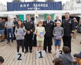 Vela: Sagres apadrinhou regata de Santa Joana/UA. Vela: Sagres apadrinhou regata de Santa Joana/UA.