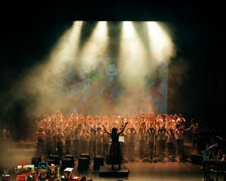 alunos das escolas apresentam-se em espetaculo musical alunos das escolas apresentam-se em espetaculo musical