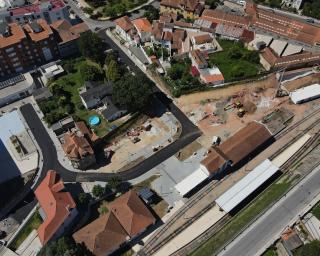 Águeda: Central Intermodal já está em construção. Águeda: Central Intermodal já está em construção.