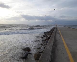 Homem ferido em queda no molhe sul da Praia da barra. Homem ferido em queda no molhe sul da Praia da barra.