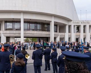 Ílhavo: Bagão Félix, Humberto Rocha, Manuel da Rocha Galante e Fernando Martins recebem medalha de ouro do Município no Feriado Municipal. Ílhavo: Bagão Félix, Humberto Rocha, Manuel da Rocha Galante e Fernando Martins recebem medalha de ouro do Município no Feriado Municipal.
