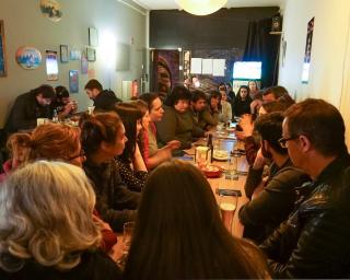 'Juntas' reuniu dezenas de pessoas no encontro fundador de movimento feminista. 'Juntas' reuniu dezenas de pessoas no encontro fundador de movimento feminista.