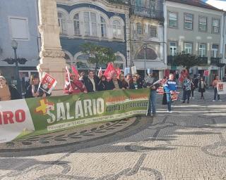 Aveiro: Jornada de Indignação pede mais investimento em serviços públicos. Aveiro: Jornada de Indignação pede mais investimento em serviços públicos.