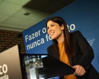 Legislativas: BE defendeu em Aveiro reforma das leis do trabalho. Legislativas: BE defendeu em Aveiro reforma das leis do trabalho.