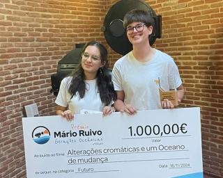 Estudantes do IDL Vencem Prémio Mário Ruivo na Categoria Futuro.  Estudantes do IDL Vencem Prémio Mário Ruivo na Categoria Futuro.