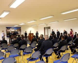 Aveiro: PSP reforça efetivo policial no comando distrital. Aveiro: PSP reforça efetivo policial no comando distrital.